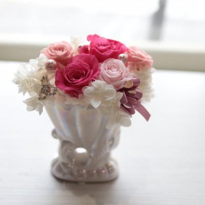 ふるさと納税 筑西市 【母の日ギフト】プリザーブドフラワーアレンジメント/Mサイズ1個 |  | 02