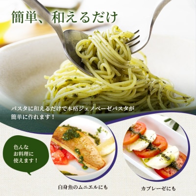 発酵ジェノベーゼソース＆甘麹　A3-8【配送不可地域：離島】
