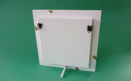 プリザーブドフラワー　ウッドフレームM（イエロー）