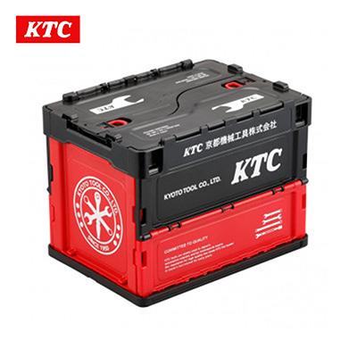 ふるさと納税 久御山町 KTC 折りたたみコンテナ20L(ブラック) [YG-195BK]
