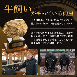 神戸牛 訳あり 切り落とし 小分け 神戸牛【400g】