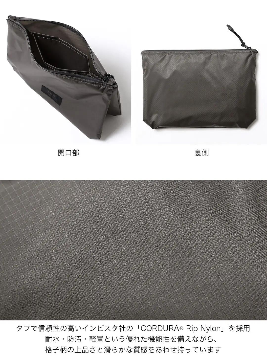 FS DUAL POUCH CRN Mサイズ デュアルポーチ  1点 (グレー) 2026年12月上旬発送 収納 袋 アウトドア キャンプ [B-8043_01]
