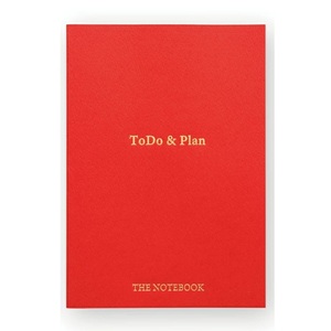 SZ0272　ToDo＆Plan　タスク管理ノート A5 サイズ【レッド】
