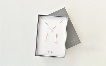 ネックレス・イヤリングセットiriser ていてつ | ネックレス・イヤリング