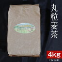 【ふるさと納税】 丸粒麦茶 4kg （1kg×4袋）ノンカフェイン 六条大麦 春雷