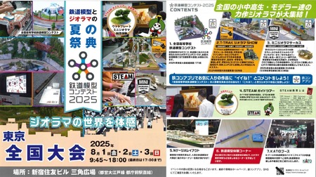 ミニジオラマ制作体験＋鉄道模型コンテスト参加 【7月13日(日) 午前の部】 0055-006-S06-3