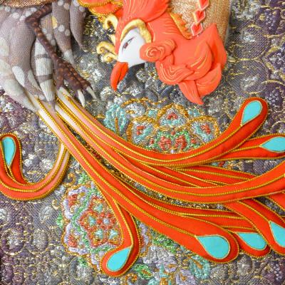 ふるさと納税 野田市 押絵伝統工芸品　朱雀　大 |  | 03