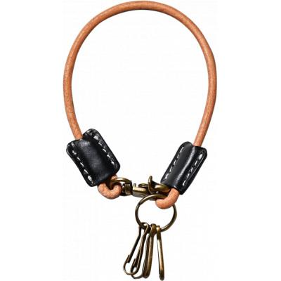 ふるさと納税 長浜市 本革キーチェーン【ノワール(黒色)】