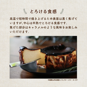 J02005 濃厚とろける苺のバスクチーズケーキ　小麦粉不使用