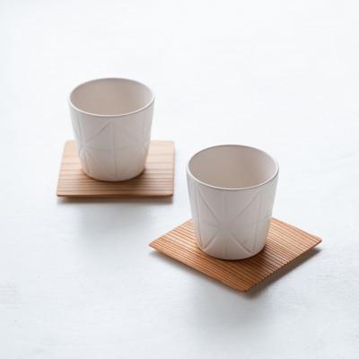 ふるさと納税 豊能町 コースターと銘々盆のセット |  | 02