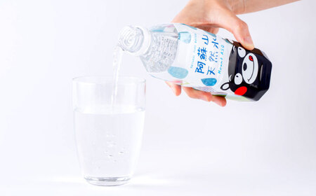 熊本 阿蘇山天然水 330ml  × 24本 1ケース 天然水 水 ミネラルウォーター 保存 2年 【丸富産業株式会社】[AYDB002]