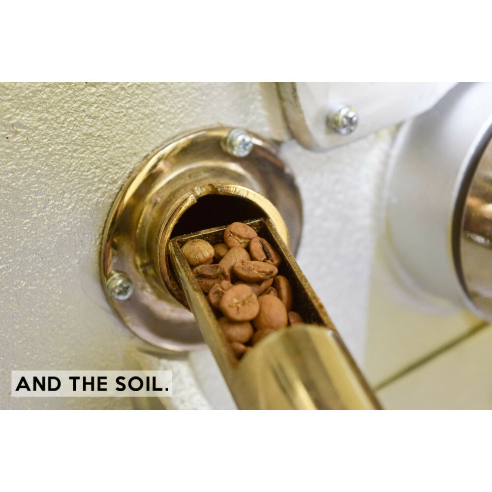 【福岡高砂】AND THE SOIL.オリジナル焙煎オーガニックコーヒー豆GUA1000g（深煎り500g(200g×2 100g×1)、中煎り500g(200g×2 100g×1)）