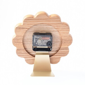 【YARN】タルトの置き時計L clock | 時計 置き時計 雑貨 日用品 インテリア 家具 リビング キッチン 寝室 かわいい おしゃれ シンプル 工芸品 送料無料 岐阜県 瑞穂市※離島への配送不