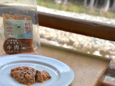 V6　わんちゃんのごはん　つちのこくん　宍粟市産米麴煮込み【ドッグフード 鹿肉 鶏肉 牛肉 ペット 用品 ペットフード 低脂肪 高タンパク 鉄分 ジビエ やわらかい ソフト 米麹 発酵食品 国産 安心