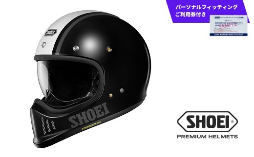 SHOEI ヘルメット「EX-ZERO AVENTURE TC-5 (BLACK/WHITE)」XXLサイズ パーソナルフィッティングご利用券付 バイク フルフェイス ショウエイ バイク用品 ツーリング SHOEI品質 shoei スポーツ メンズ レディース