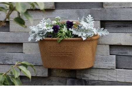 ハンギングポット　2サイズ8点セット(ナチュラル)