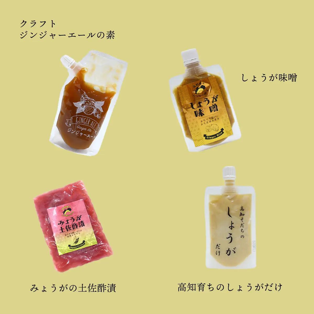 Japan Ginger厳選お試しセット（各種1本）