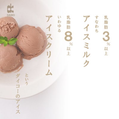 ダイコーアイスミルクチョコ【配送不可地域：離島】