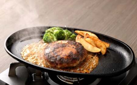感動の肉汁！手作りハンバーグとミンチカツセット（計2.2㎏）