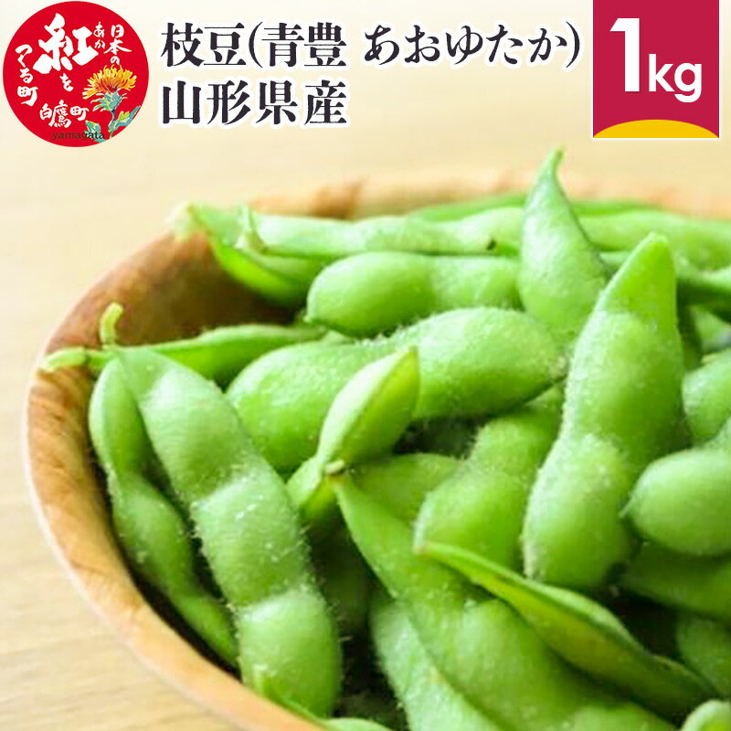 【ふるさと納税】＼レビューキャンペーン実施中／ 枝豆 (青豊 あおゆたか) 1kg 山形県産 【2025年9月上旬に順次発送予定】