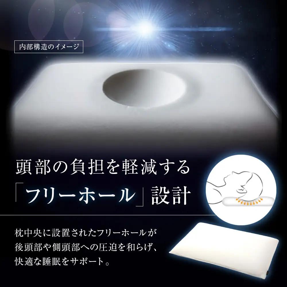 【ファイテン】星のやすらぎ 療法士ピロー ゼロ フィーリング105｜京都 phiten 寝具 快眠まくら 人気 枕