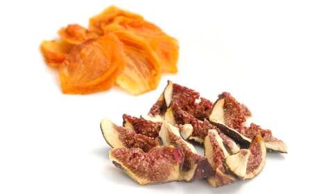 福岡ブランド！ とよみつひめ（3個）・ 森部の秋王（2個） セミドライフルーツ 計5個セット いちじく 無花果 イチジク 秋王 柿 かき カキ フルーツ スイーツ 果物 くだもの セミドライ