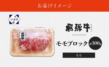 飛騨牛 モモ ブロック 和牛 飛騨牛【300g×1P 計300g】【冷凍】