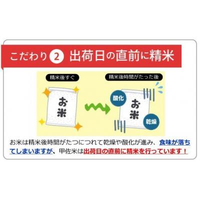 ふるさと納税 甲佐町 令和7年産【定期便3ヶ月】 無洗米16kg【配送指定可】【ZQ】 |  | 02