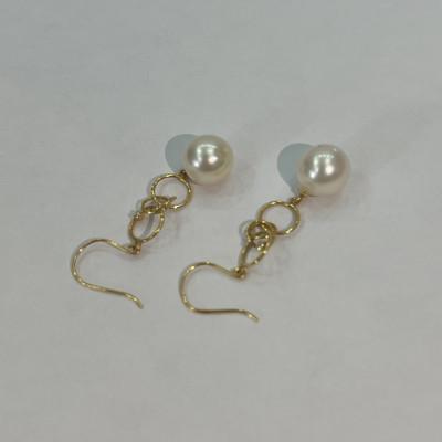 ふるさと納税 時津町 あこや真珠デザインピアス【25-9】 |  | 02