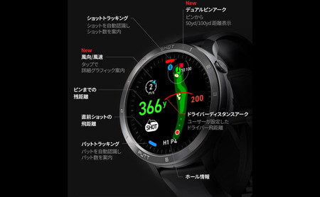 ボイスキャディ T11PRO ゴルフ ウォッチ GPS 距離計 腕時計 VOICE CADDIE