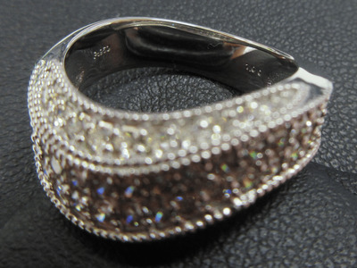 Pt950 H&Cダイヤ1.00ct リング SWCB007-pt