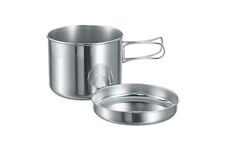 ステンレス製 カートリッジ クッカーセット 燕三条製 アウトドア用品 キャンプ用品[CAPTAIN STAG]  （キャプテンスタッグ）【010P119】