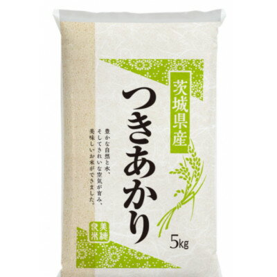 【ふるさと納税】【令和7年産】稲敷市産「つきあかり」無洗米10kg(5kg×2p)【配送不可地域：離島・沖縄県】【1721767】