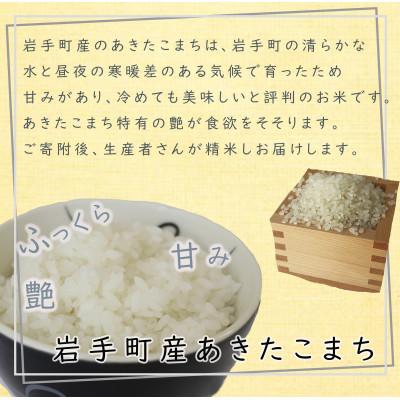 ふるさと納税 岩手町 【先行受付】令和7年産岩手町産あきたこまち　精米　5キロ |  | 01