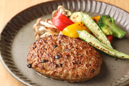 飛騨小坂ぶなしめじ入り 飛騨牛ハンバーグ（200g×3個）冷凍【72-2】