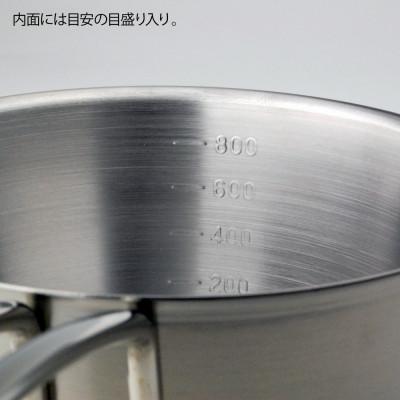 ふるさと納税 弥彦村 栗原はるみ IH対応 ミルクパン 15cm 注ぎやすい メモリ付き ステンレス製 新潟県 弥彦村 |  | 01