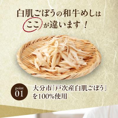 ふるさと納税 大分市 白肌ごぼうの和牛めしの素 2箱セット_K03033 |  | 01