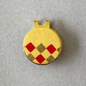 ゴルフボール&マーカーセット(市松)