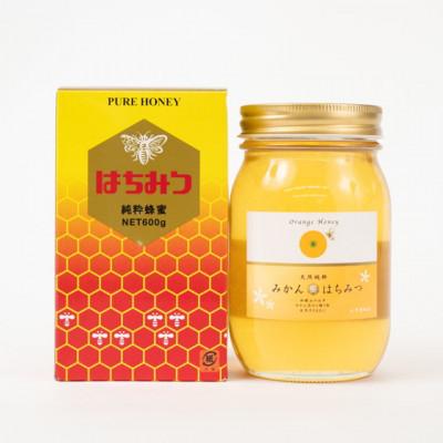 ふるさと納税 新宮市 みかん王国和歌山県の下津で採れたみかん純粋国産みかんはちみつ600g(新宮市) |  | 01