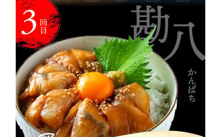 《3ヶ月定期便》漬け丼 土佐の漬け丼づくし3ヶ月定期便〈高知市共通返礼品〉【漬け丼】
