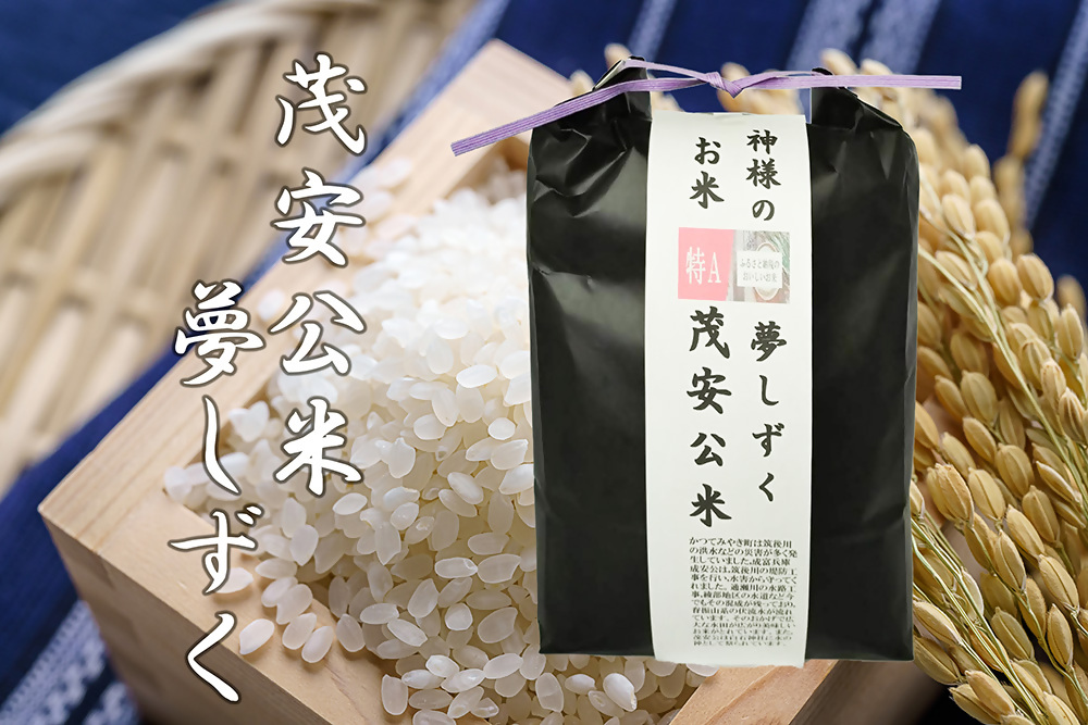BF031_【令和７年度産新米】 茂安公米 5ｋｇ みやき町産 夢しずく【2025年10月中旬過ぎより順次発送】