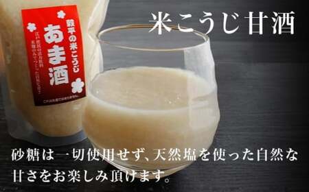穀平みそ発酵食品5種類セット（吟醸みそ 豊醸みそ 吟白みそ 各280g 甘酒、塩こうじ 各250g 総合計1.34kg）［穀平味噌醸造場］［B-16］