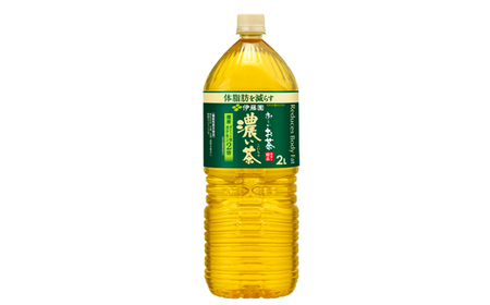 131-19000　【定期便6か月】お?いお茶濃い茶PET2L×6本