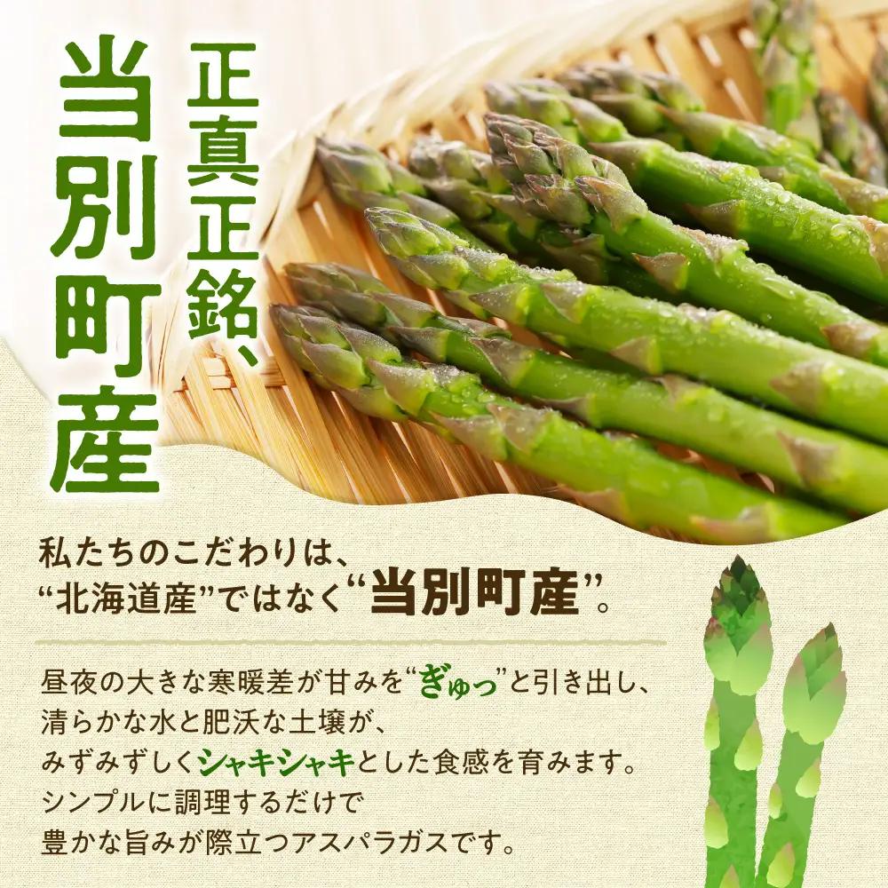 とれたて極太グリーンアスパラ1kg【2026年先行受付】