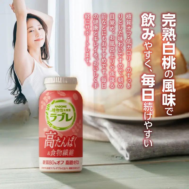 【2ヶ月に1回　計6回定期便】植物性乳酸菌ラブレ 高たんぱく＆食物繊維36本（計216本）[052S15-T]