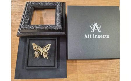 カブトムシネックレス　ゴールドカラー　All insects　【セレブ御用達】【世界10個限定】【運気UP】今、世界中から熱視線を浴びている幻の昆虫アートジュエリー [CB-48]