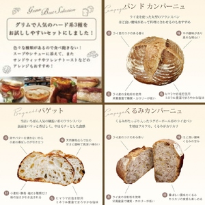 ハード系パンセット 3種 パンパンパンパン