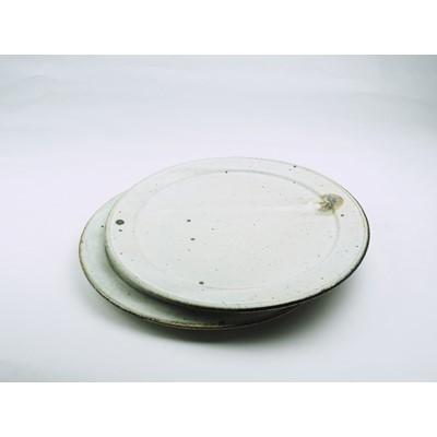 ふるさと納税 玉野市 粉引(こびき)リムプレート20Φ