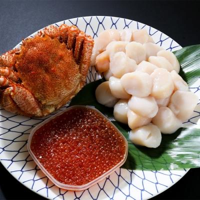 ふるさと納税 根室市 【年内配送可○】★海鮮セット(毛がに、ホタテ貝柱、いくら) D-05001