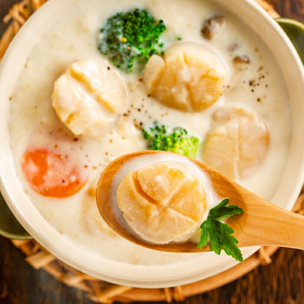 13-310 北海道オホーツク海産ホタテ玉冷バラエティサイズ(600g)｜ 訳あり サイズ不揃い